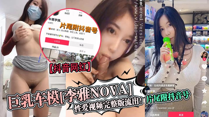 巨乳车模[李雅nova]性爱视频完整版流出！高清海报