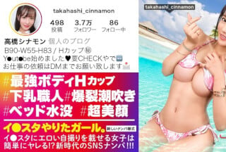 390JNT-055 【最強Hカップ】イ●スタにエロい自撮りを載せる、Hカップ下乳職人をSNSナンパ！！鍛え上げたチョイ割れ腹筋と美爆乳高清海报