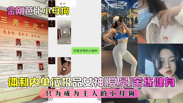 金刚芭比小母狗体制内单位极品女神党员苦练健身只为成为主人的小母狗高清海报